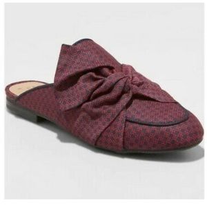 A New Day Women's Natalee Bow Backless Mules 9.5